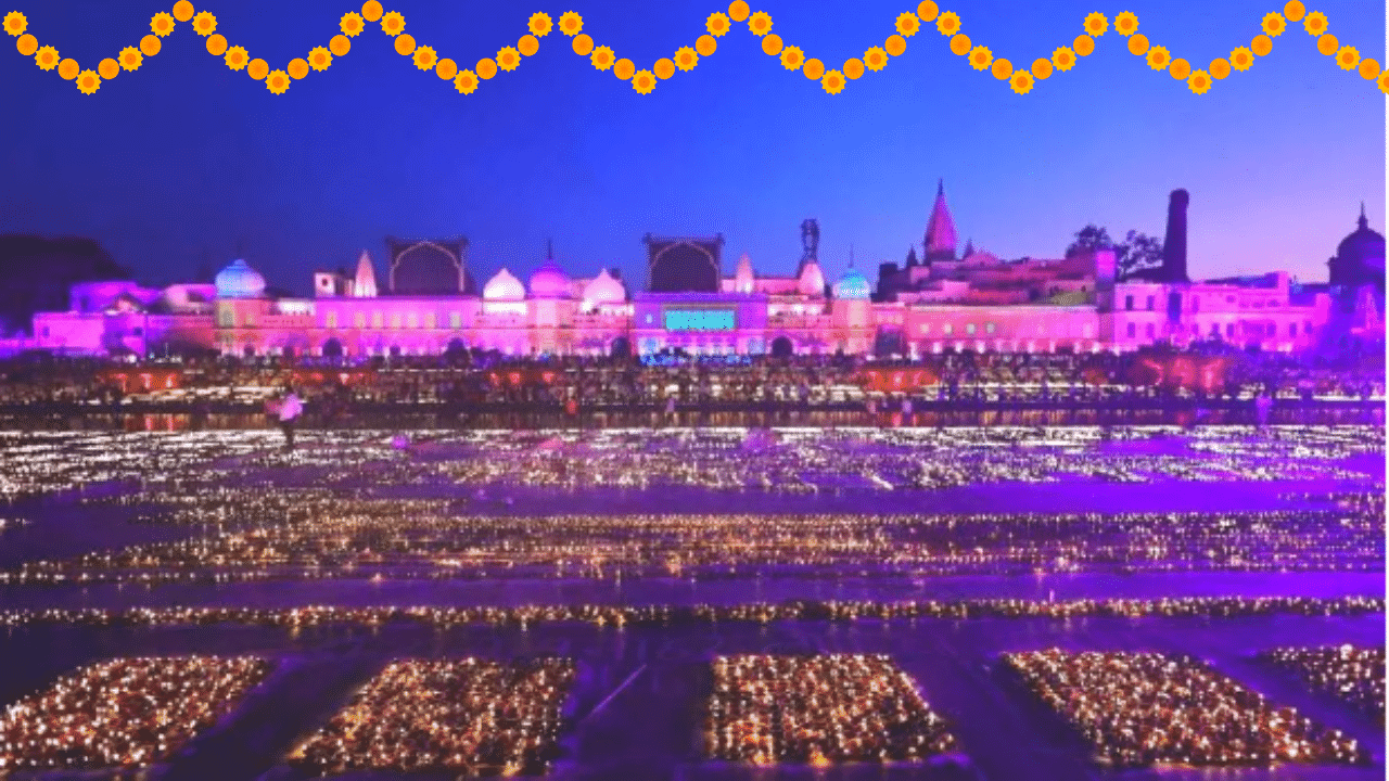 दीपोत्सव पर 25 लाख दीयों से जगमग हुई अयोध्या नगरी, बन गए कई गिनीज वर्ल्ड रिकॉर्ड दीपोत्सव पर 25 लाख दीयों से जगमग हुई अयोध्या नगरी, बन गए कई गिनीज वर्ल्ड रिकॉर्ड