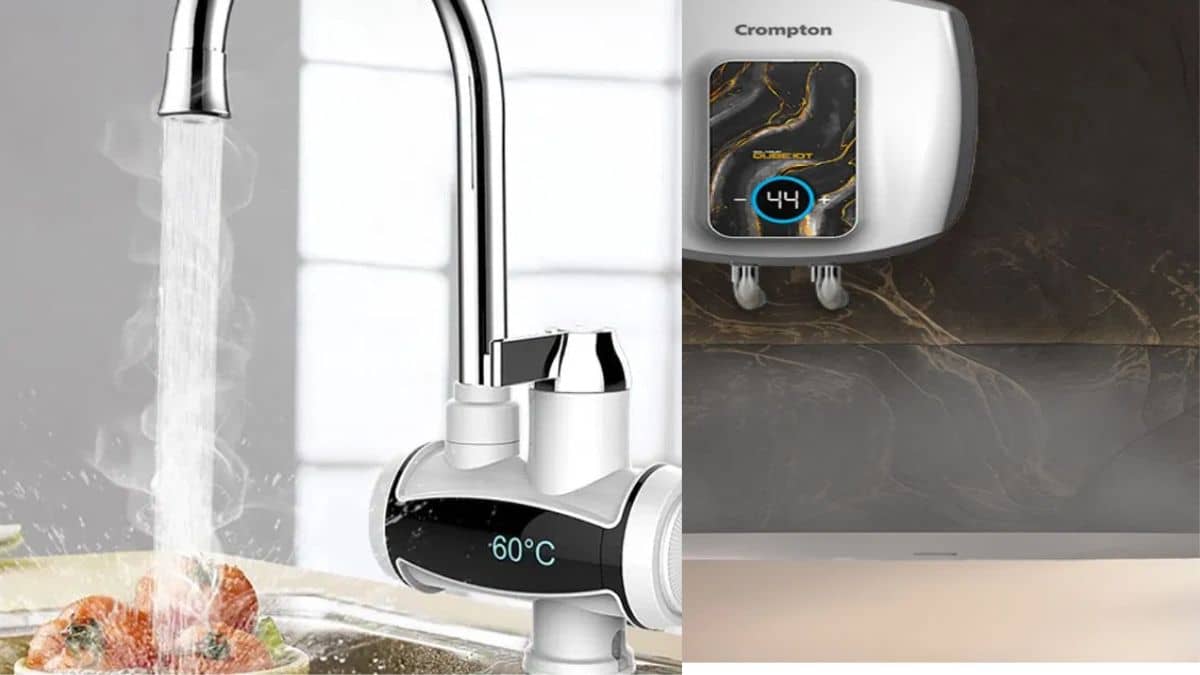 गीजर और वाटर हीटर में क्या होता है अंतर, किसे खरीदना होगा फायदे का सौदा गीजर और वाटर हीटर में क्या होता है अंतर, किसे खरीदना होगा फायदे का सौदा