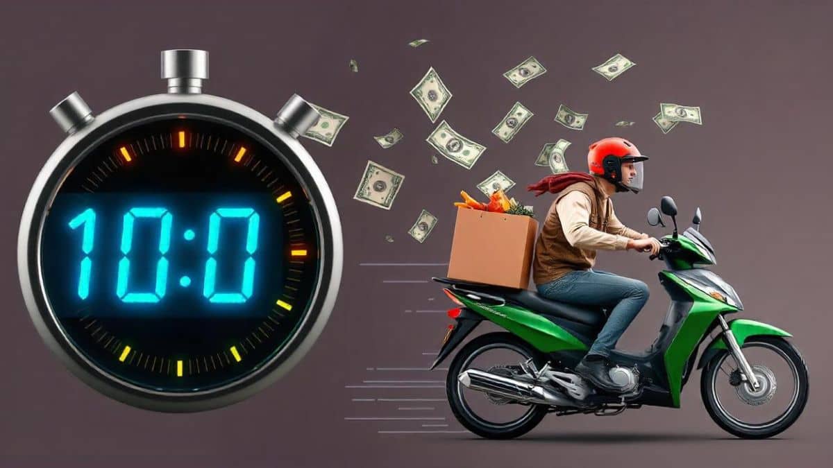 10 मिनट डिलिवरी के लिए कितना पैसा खर्च करती हैं कंपनियां, हिसाब देख बोलेंगे हे भगवान! 10 मिनट डिलिवरी के लिए कितना पैसा खर्च करती हैं कंपनियां, हिसाब देख बोलेंगे हे भगवान!