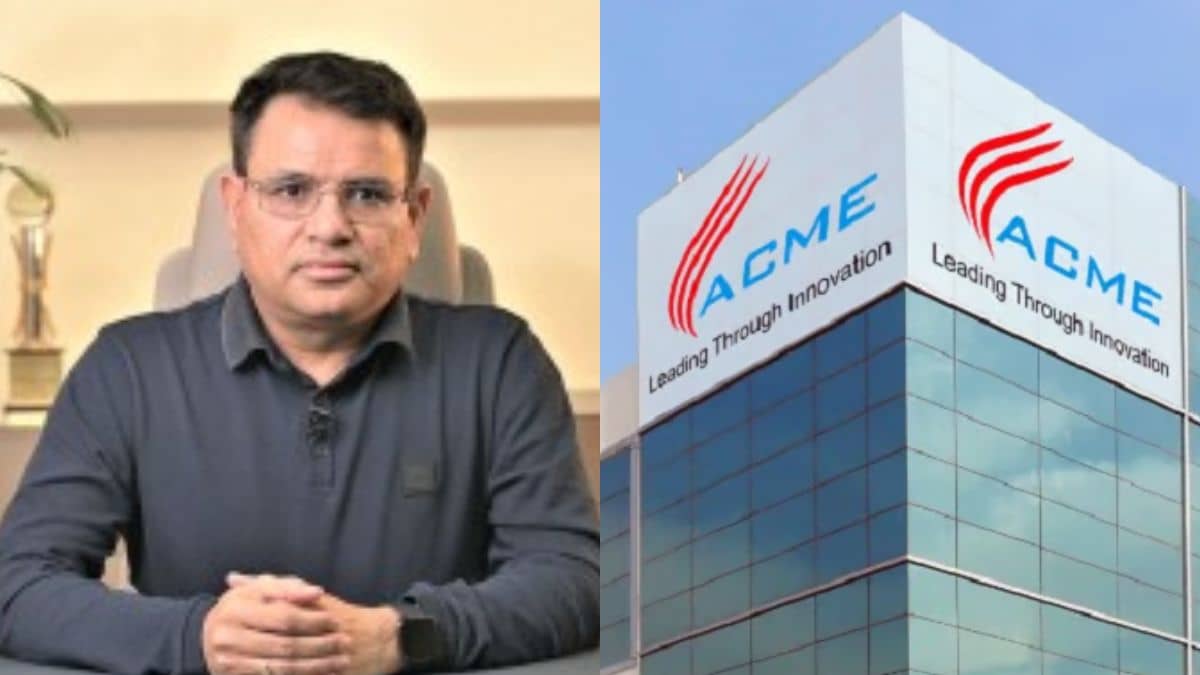 गुरुग्राम का छोरा है ACME ग्रुप का मालिक, जो दे रहा वारी एनर्जी को टक्कर, ऐसे बनाएं 25000 करोड़ गुरुग्राम का छोरा है ACME ग्रुप का मालिक, जो दे रहा वारी एनर्जी को टक्कर, ऐसे बनाएं 25000 करोड़