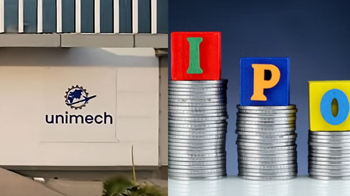 Unimech Aerospace IPO की मार्केट में हुई धमाकेदार एंट्री, 90% प्रीमियम पर लिस्ट, निवेशक हुए मालामाल Unimech Aerospace IPO की मार्केट में हुई धमाकेदार एंट्री, 90% प्रीमियम पर लिस्ट, निवेशक हुए मालामाल