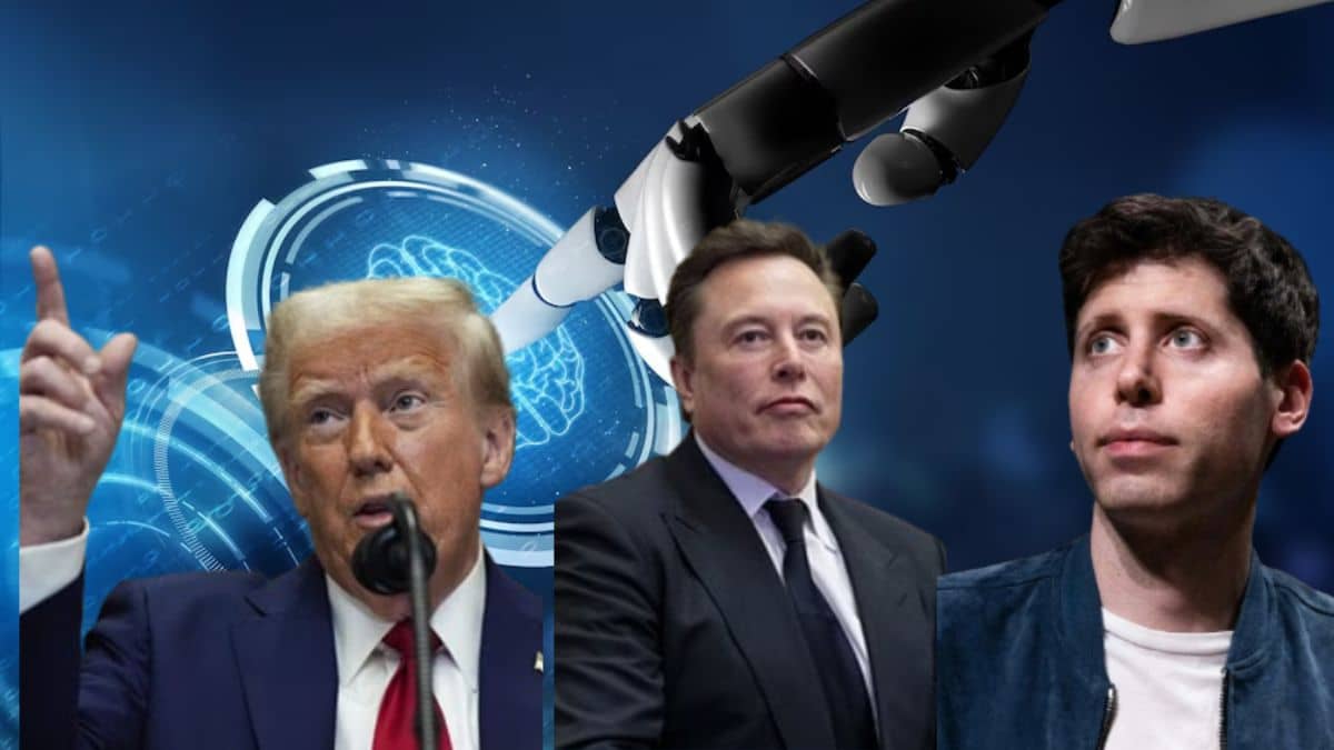डोनाल्ड ट्रंप के AI प्लान पर एलन मस्क ने उठाया सवाल, OpenAI के सीईओ से भी भिड़े डोनाल्ड ट्रंप के AI प्लान पर एलन मस्क ने उठाया सवाल, OpenAI के सीईओ से भी भिड़े