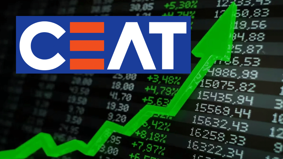 CEAT पर आई ब्रोकरेज की रिपोर्ट, Buy रेटिंग के साथ दिया ये टारगेट प्राइस CEAT पर आई ब्रोकरेज की रिपोर्ट, Buy रेटिंग के साथ दिया ये टारगेट प्राइस