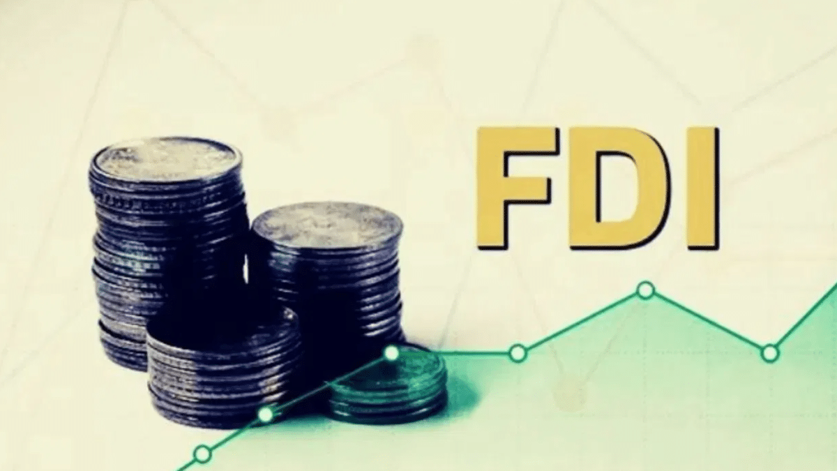 India FDI Inflow: वित्त वर्ष 2024-25 में 81 अरब डॉलर रहा प्रत्यक्ष विदेशी निवेश, सालाना 14 फीसदी बढ़ा India FDI Inflow: वित्त वर्ष 2024-25 में 81 अरब डॉलर रहा प्रत्यक्ष विदेशी निवेश, सालाना 14 फीसदी बढ़ा