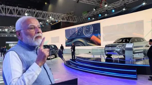 Bharat Mobility Global Expo 2025: PM मोदी ने किया ऑटो एक्सपो का आगाज, लॉच होगी मारुति, हुंडई-टाटा-हीरो की ये गाड़ियां Bharat Mobility Global Expo 2025: PM मोदी ने किया ऑटो एक्सपो का आगाज, लॉच होगी मारुति, हुंडई-टाटा-हीरो की ये गाड़ियां