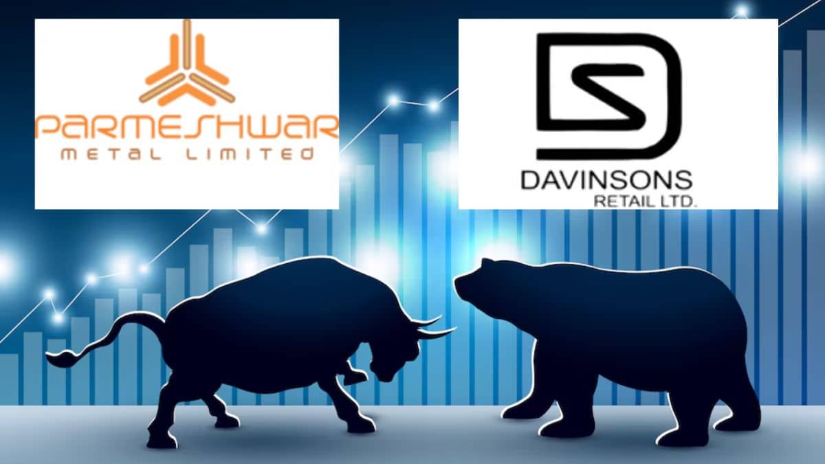 SME IPO Parmeshwar Metal का चला जादू, 38.52% प्रीमियम पर लिस्ट, Davin Sons ने डुबोए पैसे SME IPO Parmeshwar Metal का चला जादू, 38.52% प्रीमियम पर लिस्ट, Davin Sons ने डुबोए पैसे