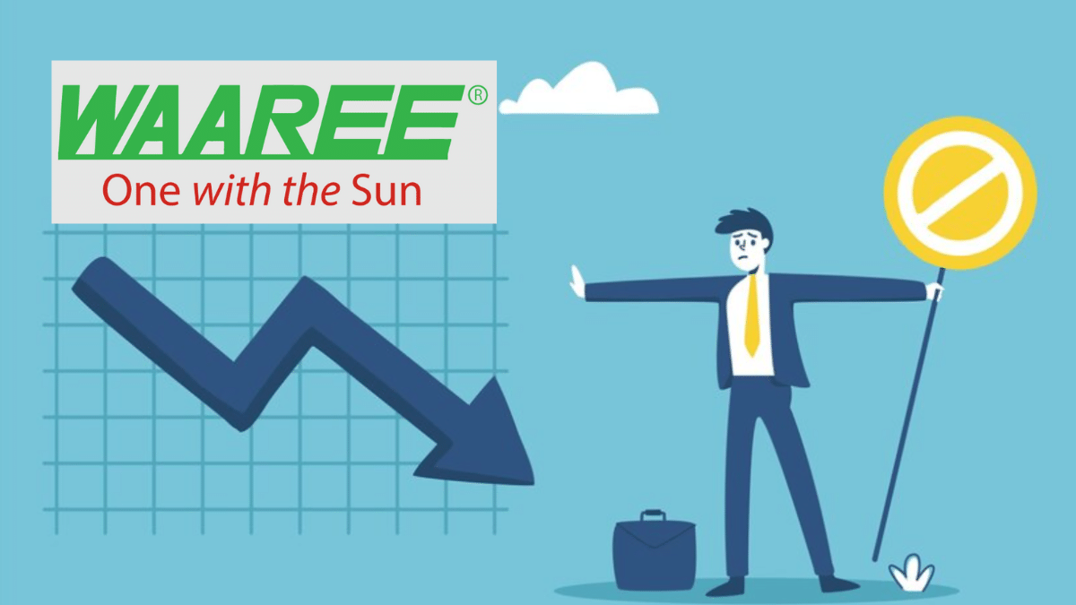 Waaree Energies को बड़ा झटका, 90 दिन में डूब गए 32 हजार करोड़ रुपये; आखिर क्या है वजह? Waaree Energies को बड़ा झटका, 90 दिन में डूब गए 32 हजार करोड़ रुपये; आखिर क्या है वजह?