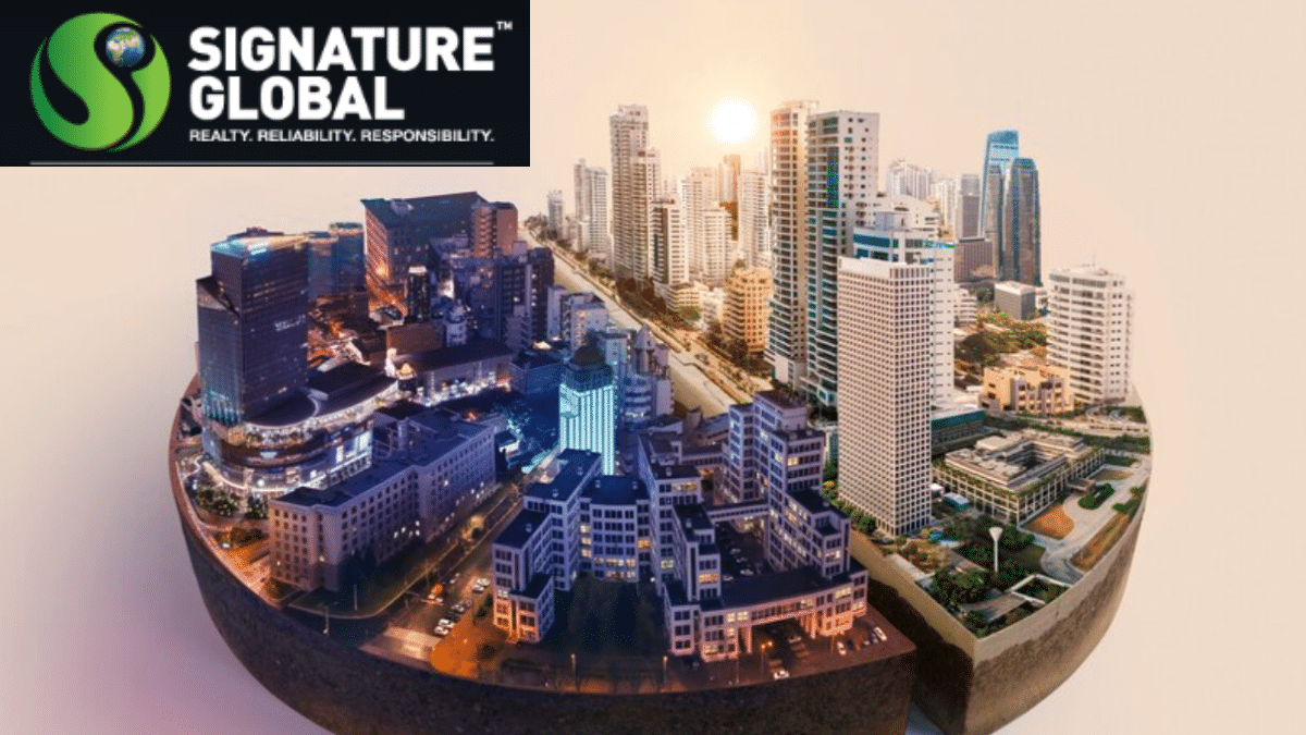 रियल एस्टेट कंपनी Signature Global पर ब्रोकरेज बुलिश, Buy रेटिंग के साथ दिया टारगेट प्राइस रियल एस्टेट कंपनी Signature Global पर ब्रोकरेज बुलिश, Buy रेटिंग के साथ दिया टारगेट प्राइस