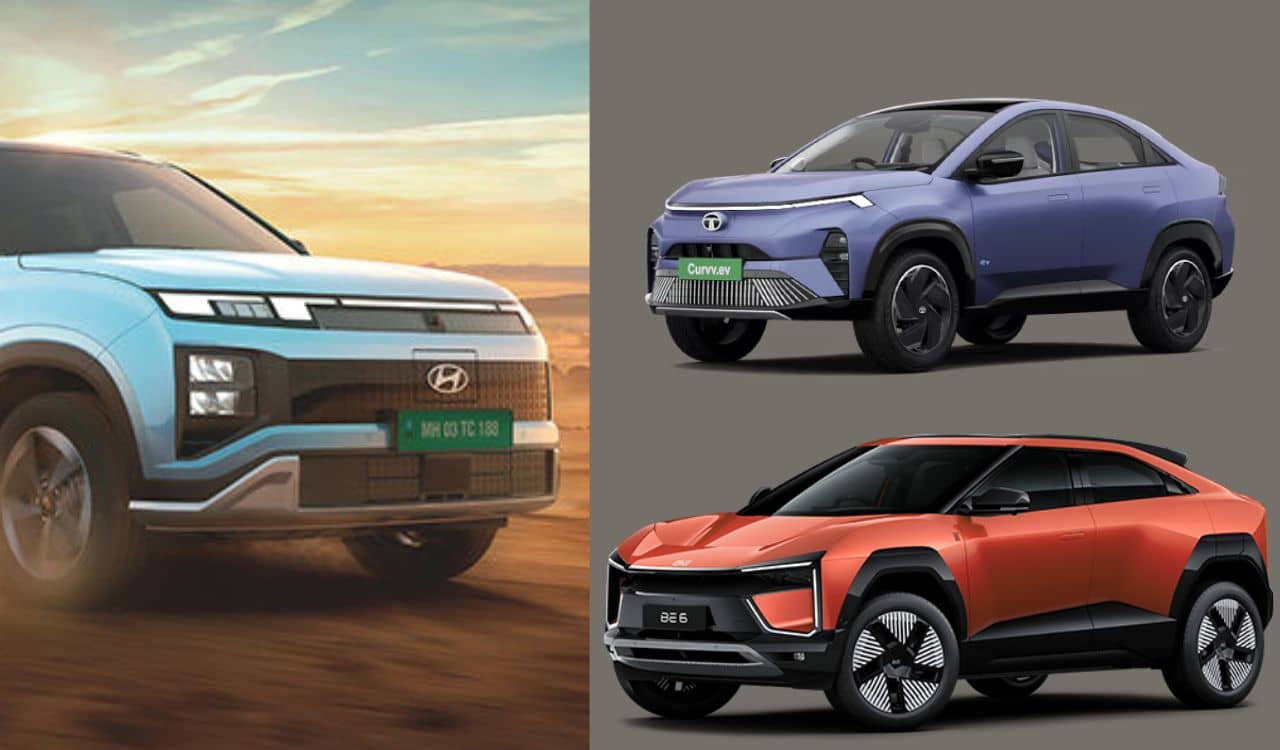 Hyundai Creta EV Vs Mahindra BE 6 Vs Tata Curvv EV: जानें कौन होती है जल्दी चार्ज और किसमें है लॉन्ग रूट का दम Hyundai Creta EV Vs Mahindra BE 6 Vs Tata Curvv EV: जानें कौन होती है जल्दी चार्ज और किसमें है लॉन्ग रूट का दम