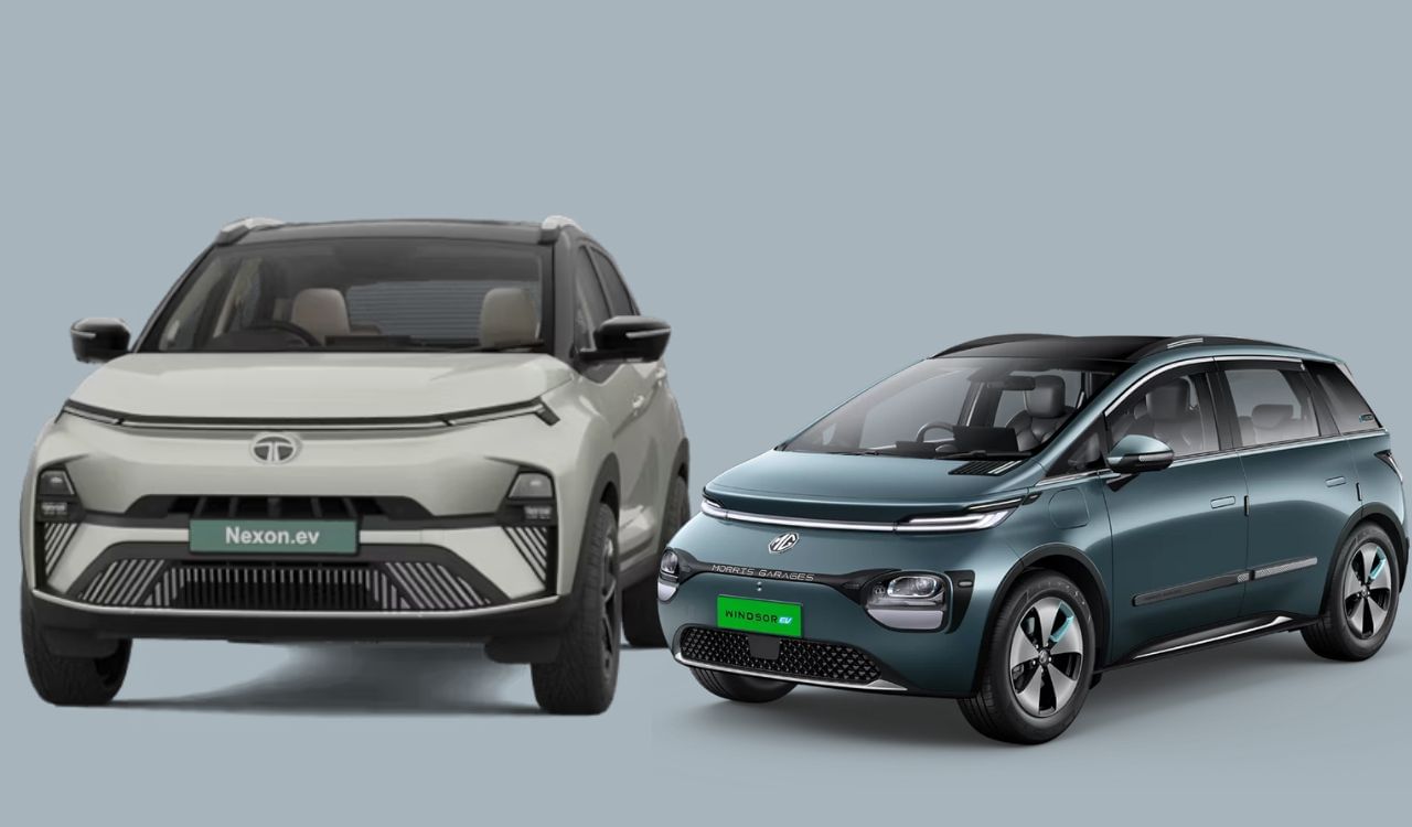 MG Windsor EV vs Tata Nexon EV: नई कीमतों के बाद कौन है ज्यादा बेहतर, रेंज के मामले में ये है दमदार