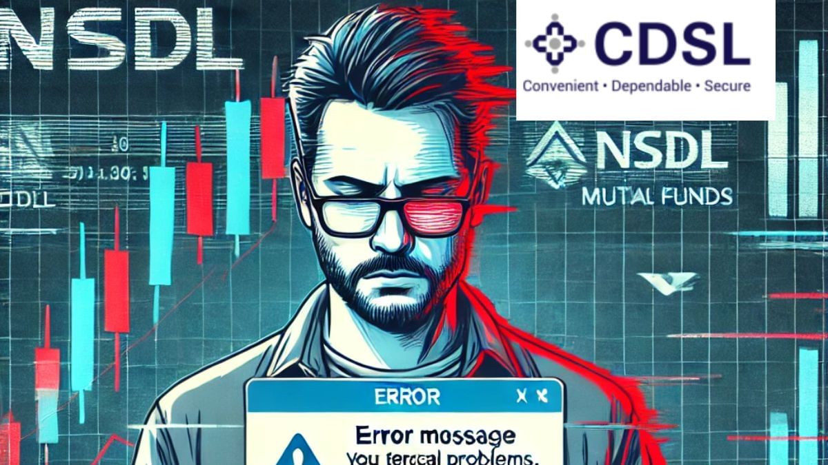 NSDL और CDSL के नए Demat Apps में आई तकनीकी खराबी, निवेशक परेशान! NSDL और CDSL के नए Demat Apps में आई तकनीकी खराबी, निवेशक परेशान!
