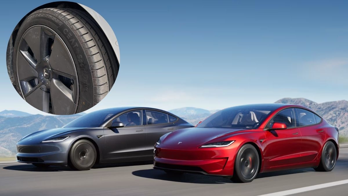 Tesla कार में इस भारतीय कंपनी के भी लगते हैं टायर, होता है ये खास साइन Tesla कार में इस भारतीय कंपनी के भी लगते हैं टायर, होता है ये खास साइन
