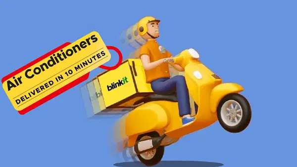 Blinkit का कमाल! अब 10 मिनट में AC की भी होगी होम डिलीवरी Blinkit का कमाल! अब 10 मिनट में AC की भी होगी होम डिलीवरी