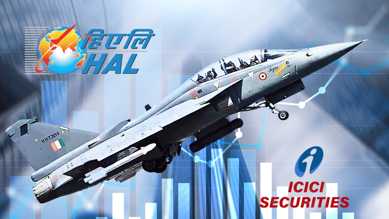 ICICI सिक्योरिटीज की सलाह HAL पर लगाएं दांव, 21 फीसदी की उड़ान को तैयार शेयर ICICI सिक्योरिटीज की सलाह HAL पर लगाएं दांव, 21 फीसदी की उड़ान को तैयार शेयर