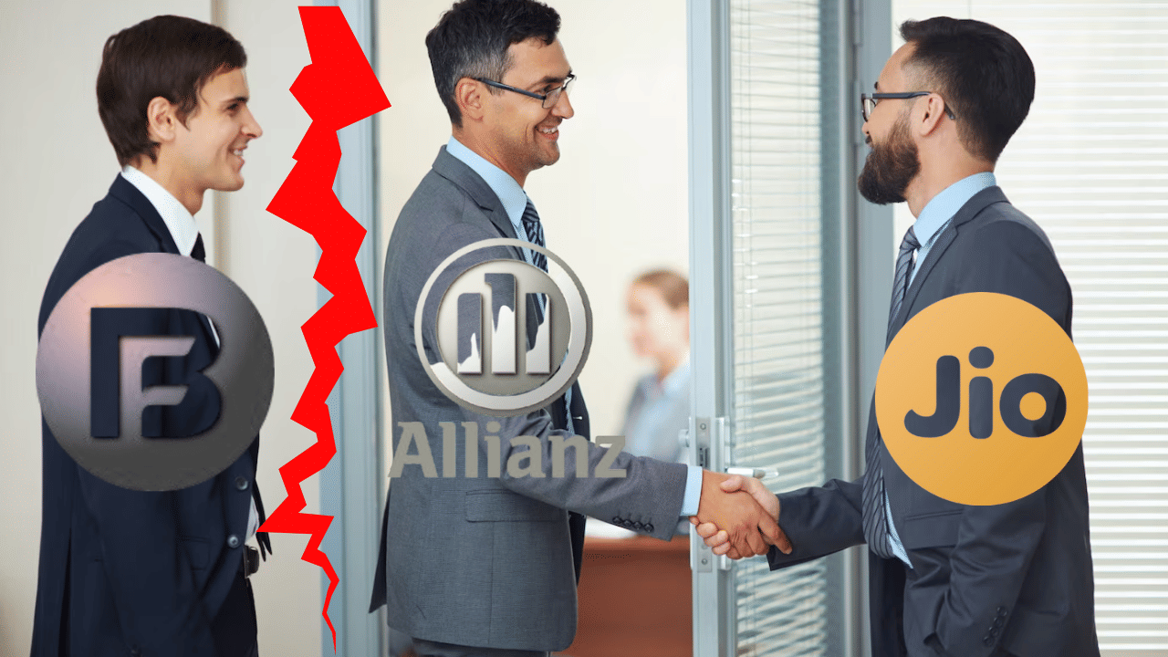 Allianz का बजाज से टूटा रिश्ता! क्या Jio फाइनेंशियल देगा सहारा, इंश्योरेंस के लिए बनेगा जॉइंट वेंचर? Allianz का बजाज से टूटा रिश्ता! क्या Jio फाइनेंशियल देगा सहारा, इंश्योरेंस के लिए बनेगा जॉइंट वेंचर?