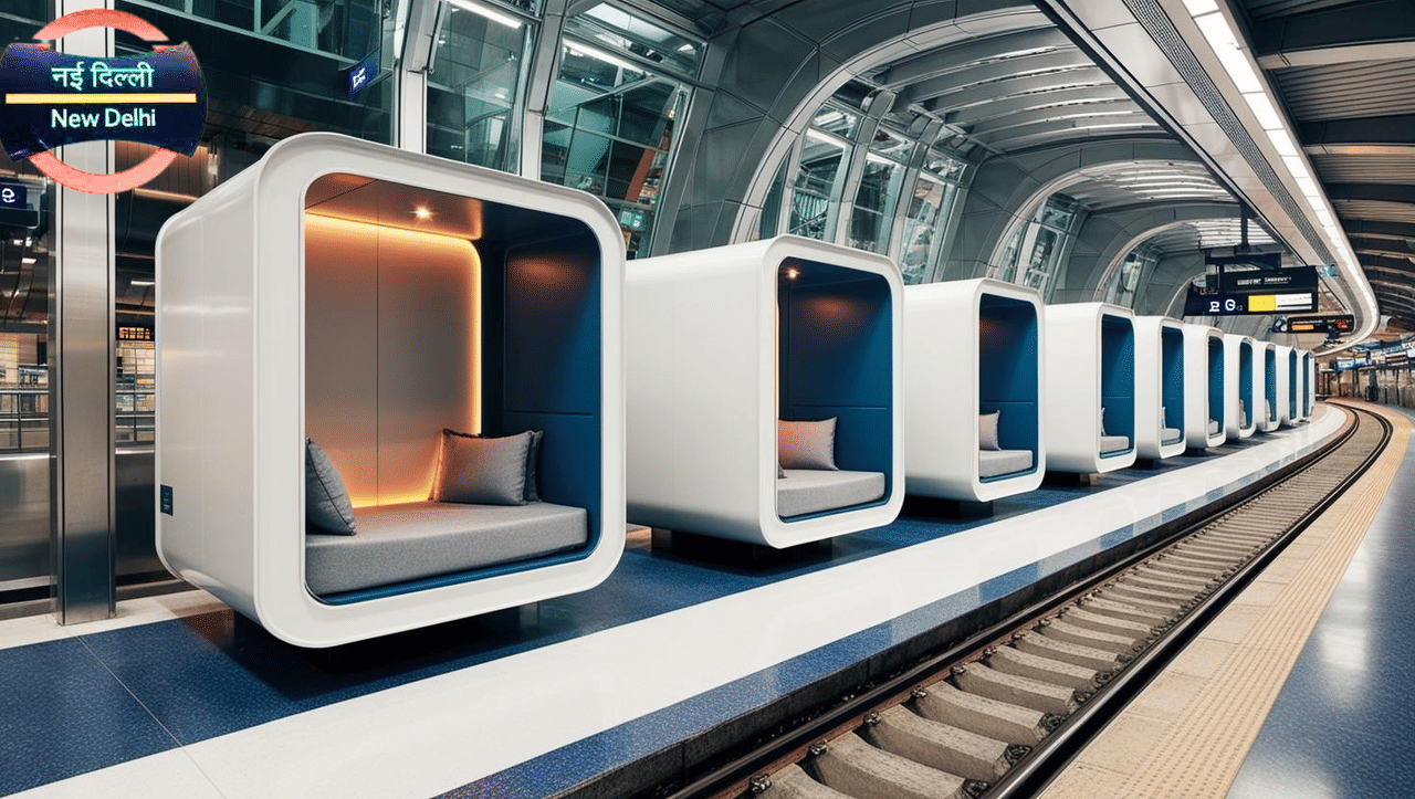 नई दिल्ली मेट्रो स्टेशन पर खुला पॉड होटल, प्रॉपर्टी से प्रॉफिट के रास्ते की तलाश में DMRC नई दिल्ली मेट्रो स्टेशन पर खुला पॉड होटल, प्रॉपर्टी से प्रॉफिट के रास्ते की तलाश में DMRC