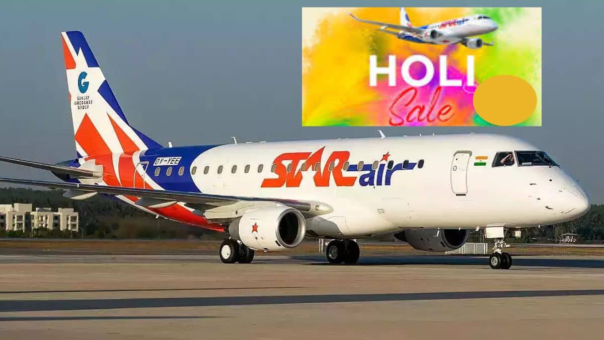 होली में महज 999 रुपये में फ्लाइट से घर जाने का मौका, ये एयरलाइन लाई बंपर सेल होली में महज 999 रुपये में फ्लाइट से घर जाने का मौका, ये एयरलाइन लाई बंपर सेल