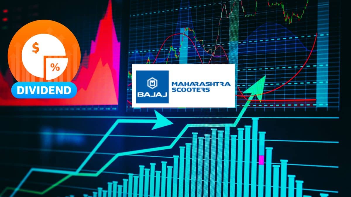 Maharashtra Scooters देगी 600 फीसदी का डिविडेंड, गोली की तरह भागे शेयर; मुनाफा 51530 फीसदी बढ़ा Maharashtra Scooters देगी 600 फीसदी का डिविडेंड, गोली की तरह भागे शेयर; मुनाफा 51530 फीसदी बढ़ा