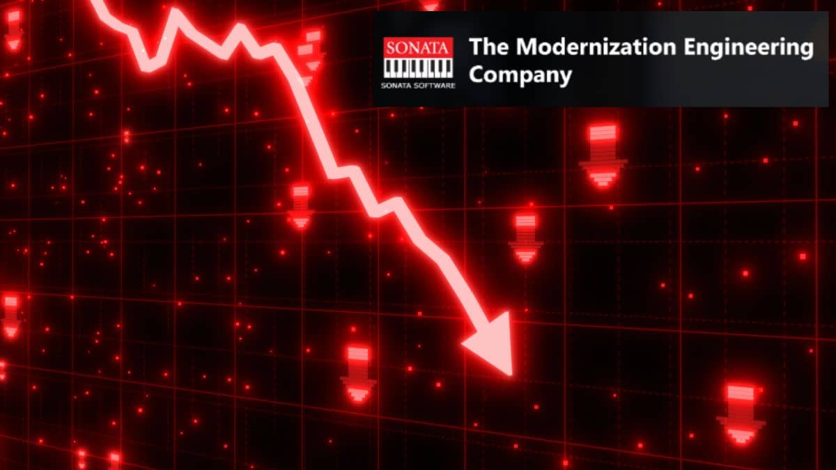 एक अपडेट के बाद क्रैश हुआ Sonata Software, शेयर ऑल-टाइम हाई से 65 फीसदी नीचे एक अपडेट के बाद क्रैश हुआ Sonata Software, शेयर ऑल-टाइम हाई से 65 फीसदी नीचे