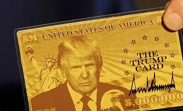 Trump Gold Card का हाल खराब! 5 महीने में बिका सिर्फ 1 कार्ड, नहीं मिल रहे खरीदार Trump Gold Card का हाल खराब! 5 महीने में बिका सिर्फ 1 कार्ड, नहीं मिल रहे खरीदार