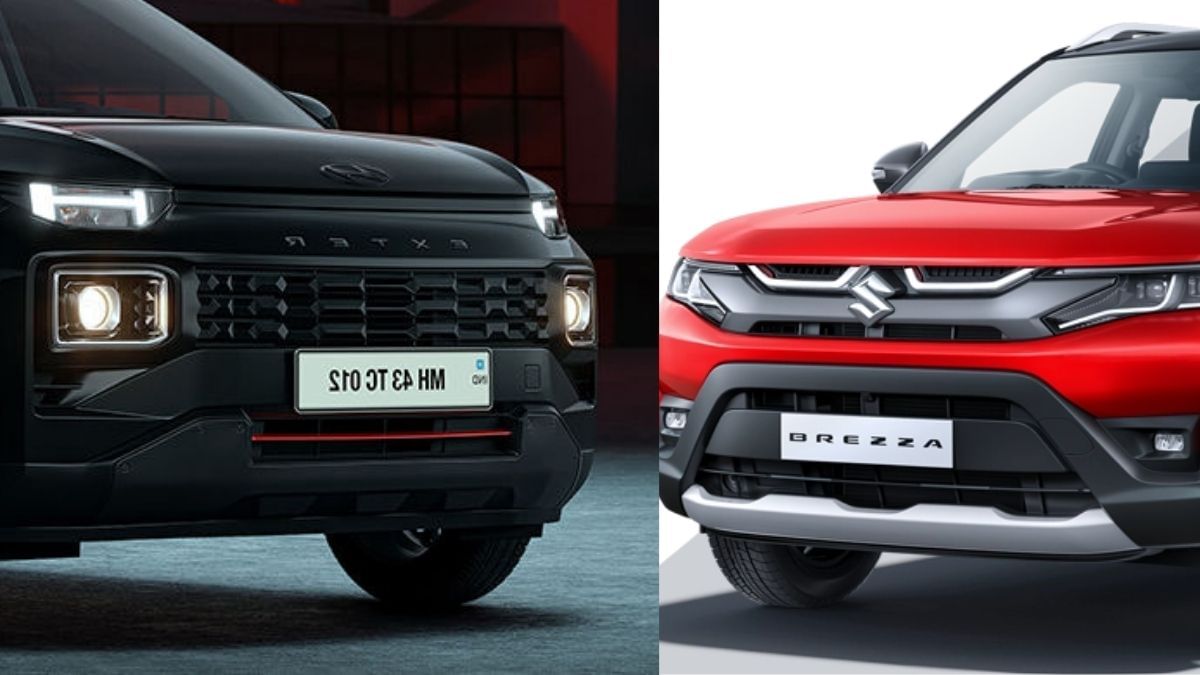 Hyundai Exter vs Maruti Brezza