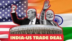 8 जुलाई तक हो सकता है अमेरिका के साथ अंतरिम ट्रेड एग्रीमेंट, 26 फीसदी टैरिफ से छूट चाहता है भारत 8 जुलाई तक हो सकता है अमेरिका के साथ अंतरिम ट्रेड एग्रीमेंट, 26 फीसदी टैरिफ से छूट चाहता है भारत