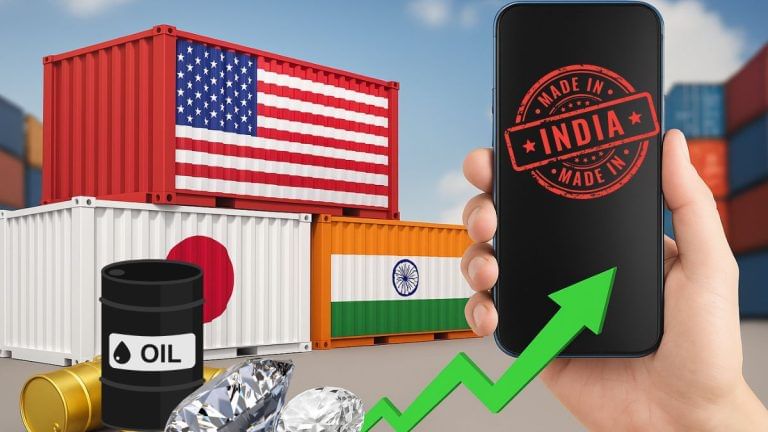 अमेरिका-जापान में भारत के मोबाइल फोन कर रहे हैं तूफानी एंट्री, 5 गुना एक्सपोर्ट बढ़ा; पेट्रोल-हीरे छूटे पीछे