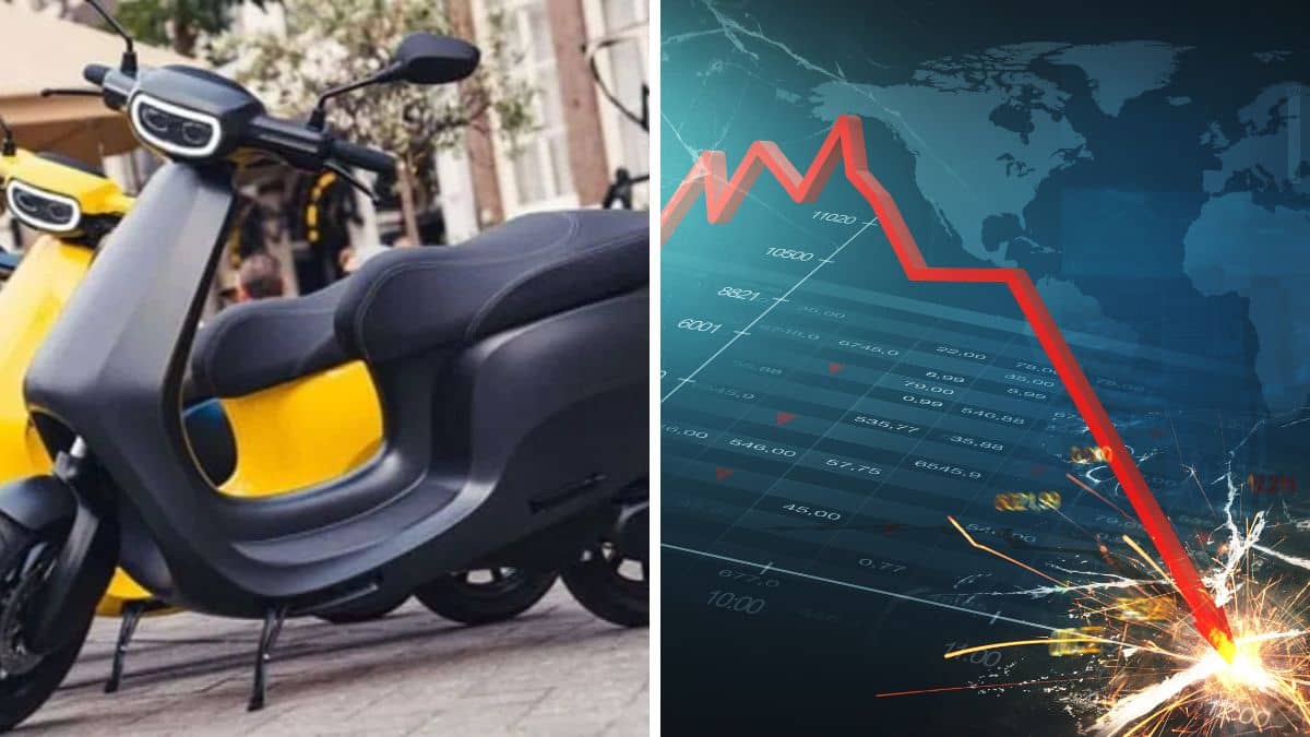 CFO के इस्तीफे के बाद आज फिर लुढ़के Ola के शेयर, 6 फीसदी तक टूटे, लगातार 10 सेशन से गिर रहे हैं स्टॉक्स CFO के इस्तीफे के बाद आज फिर लुढ़के Ola के शेयर, 6 फीसदी तक टूटे, लगातार 10 सेशन से गिर रहे हैं स्टॉक्स