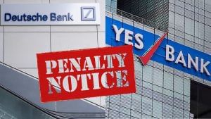 डाटा और रिपोर्टिंग में Deutsche AG और YES Bank की चूक पड़ी भारी, RBI ने ठोका 50 लाख तक का जुर्माना डाटा और रिपोर्टिंग में Deutsche AG और YES Bank की चूक पड़ी भारी, RBI ने ठोका 50 लाख तक का जुर्माना
