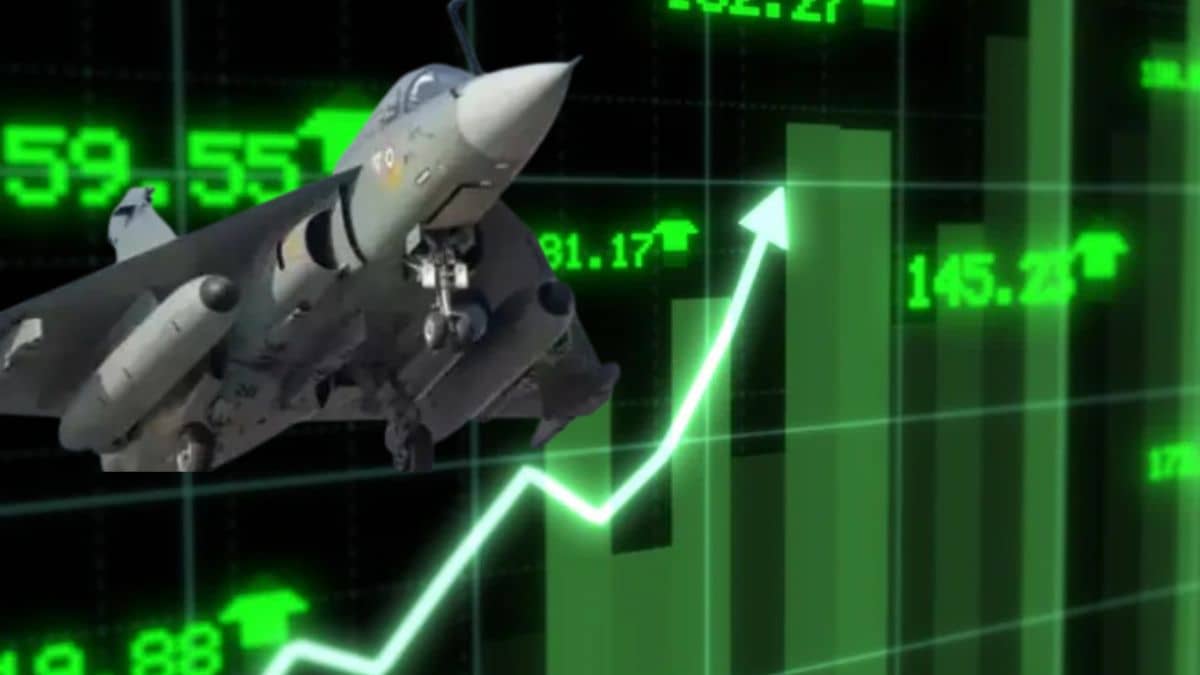 भारत-पाक तनाव से डिफेंस शेयर बने रॉकेट, 7% तक उछले; BDL, l&t और पारस समेत इन स्टॉक्स का दिखा दम भारत-पाक तनाव से डिफेंस शेयर बने रॉकेट, 7% तक उछले; BDL, l&t और पारस समेत इन स्टॉक्स का दिखा दम