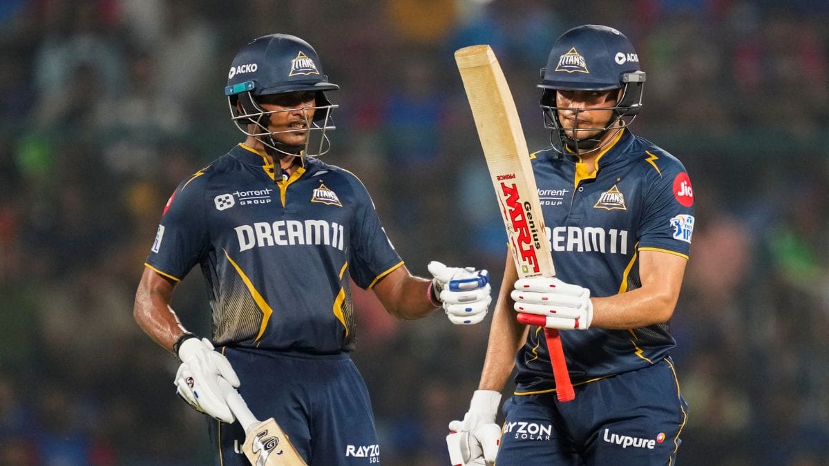 DC को रौंदकर गुजरात टाइटंस ने की प्लेऑफ में एंट्री, साई सुदर्शन और शुभमन गिल ने लगाई रिकॉर्ड की झड़ी