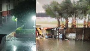 दिल्ली-NCR में तेज बारिश और आंधी-तूफान का कहर, रेड अलर्ट जारी, उड़ानें प्रभावित दिल्ली-NCR में तेज बारिश और आंधी-तूफान का कहर, रेड अलर्ट जारी, उड़ानें प्रभावित