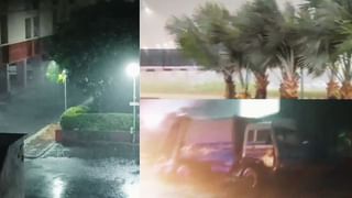 दिल्ली-NCR में तेज बारिश और आंधी-तूफान का कहर, रेड अलर्ट जारी, उड़ानें प्रभावित