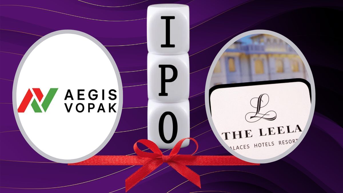 सोमवार को खुलेंगे Aegis Vopak और Leela Hotels के IPO, जानें किसका GMP मार रहा है बाजी सोमवार को खुलेंगे Aegis Vopak और Leela Hotels के IPO, जानें किसका GMP मार रहा है बाजी