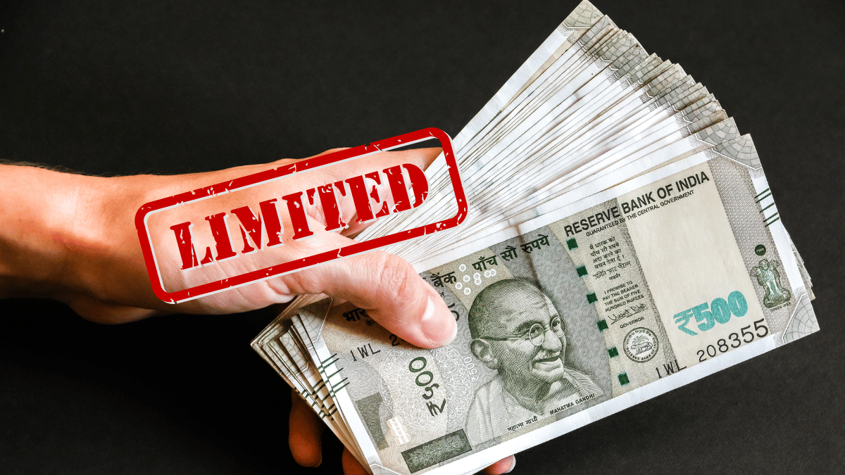 कैश लेन-देन पर जानें ये 4 बड़े नियम, हर ट्रांजेक्शन की है लिमिट; वरना देना होगा भारी जुर्माना कैश लेन-देन पर जानें ये 4 बड़े नियम, हर ट्रांजेक्शन की है लिमिट; वरना देना होगा भारी जुर्माना