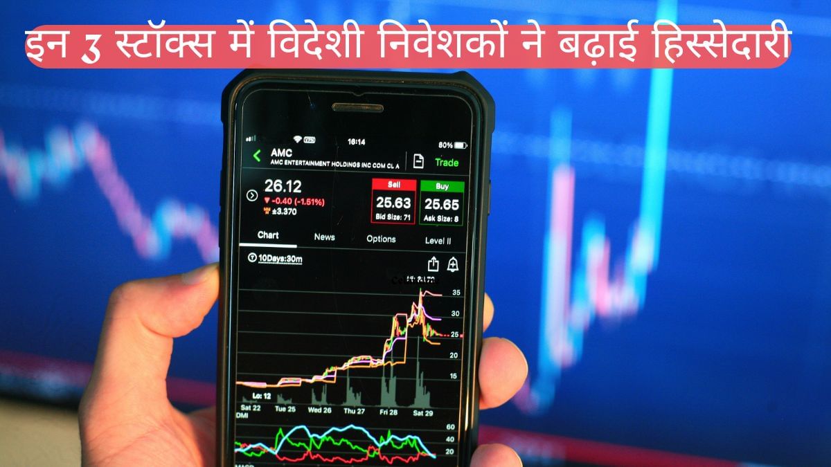 विदेशी निवेशकों की पसंद बने ये 3 स्टॉक्स, हिस्सेदारी 1.81% से बढ़ाकर 8.81% तक पहुंचाई! विदेशी निवेशकों की पसंद बने ये 3 स्टॉक्स, हिस्सेदारी 1.81% से बढ़ाकर 8.81% तक पहुंचाई!