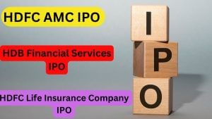 HDFC ग्रुप के IPO का ऐसा है ट्रैक रिकॉर्ड: अब तक 2 हो चुके लिस्ट, जानें कितना दिया रिटर्न ? अब HDB की बारी HDFC ग्रुप के IPO का ऐसा है ट्रैक रिकॉर्ड: अब तक 2 हो चुके लिस्ट, जानें कितना दिया रिटर्न ? अब HDB की बारी