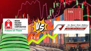 IRFC vs RVNL: कौन-सा रेलवे स्टॉक देगा बेहतर रिटर्न? जानें ऑर्डर बुक और फाइनेंशियल में कौन पावरफुल IRFC vs RVNL: कौन-सा रेलवे स्टॉक देगा बेहतर रिटर्न? जानें ऑर्डर बुक और फाइनेंशियल में कौन पावरफुल