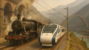 कश्मीर के लिए ब्रिटिश इंडिया जैसा मोमेंट, 128 साल बाद फिर दोहराएगी भारतीय रेल; दुनिया देखेगी नई वादी कश्मीर के लिए ब्रिटिश इंडिया जैसा मोमेंट, 128 साल बाद फिर दोहराएगी भारतीय रेल; दुनिया देखेगी नई वादी