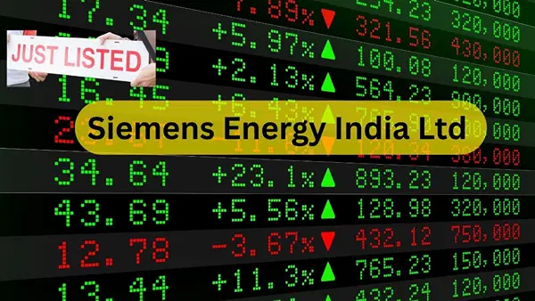 Siemens Energy India के शेयरों की हुई लिस्टिंग, लगा 5 फीसदी का अपर सर्किट, जानें ब्रोकरेज की राय Siemens Energy India के शेयरों की हुई लिस्टिंग, लगा 5 फीसदी का अपर सर्किट, जानें ब्रोकरेज की राय