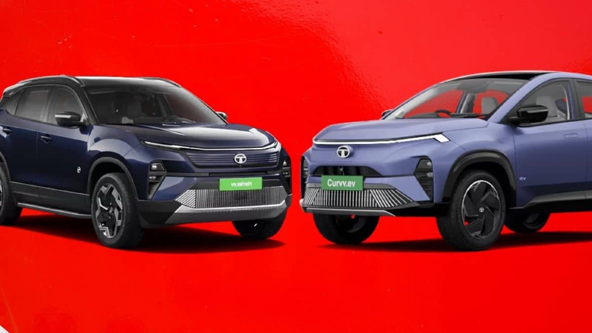 Tata Curvv EV Vs Tata Harrier EV: किसमें मिल रहा सबसे दमदार फीचर्स? जानें- दोनों में क्या है खास Tata Curvv EV Vs Tata Harrier EV: किसमें मिल रहा सबसे दमदार फीचर्स? जानें- दोनों में क्या है खास
