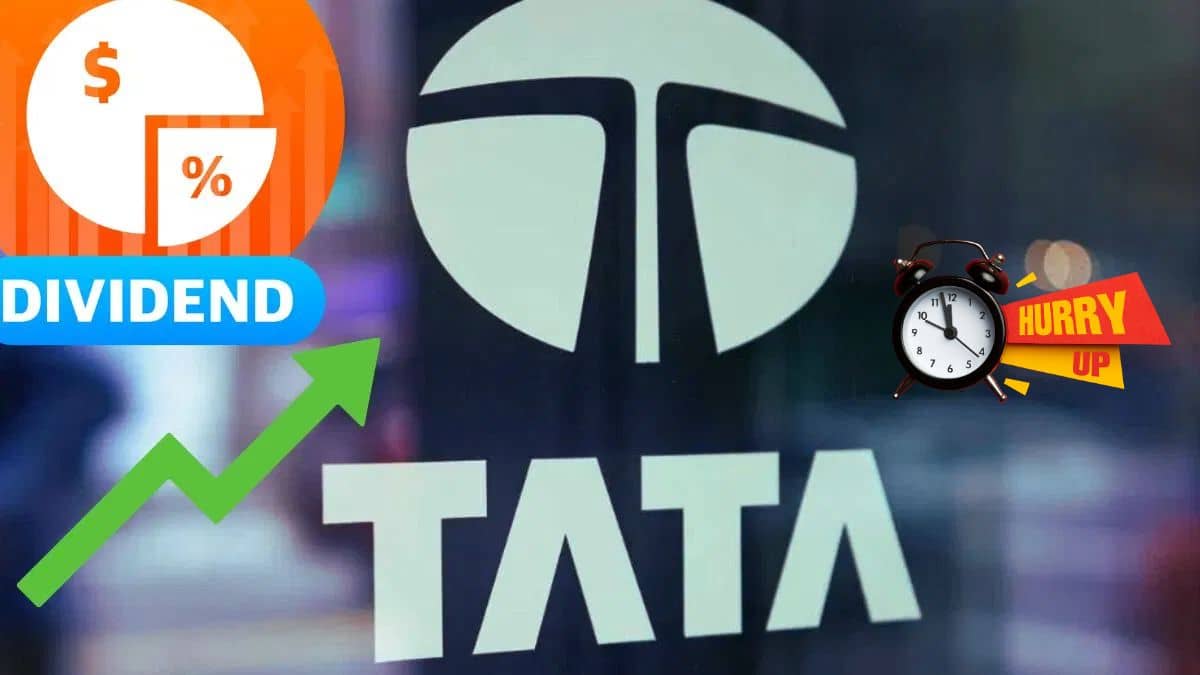 टाटा ग्रुप की इस कंपनी का डबल धमाका! डिविडेंड पाने का आखिरी मौका; निवेशकों के लिए सुनहरा मौका? टाटा ग्रुप की इस कंपनी का डबल धमाका! डिविडेंड पाने का आखिरी मौका; निवेशकों के लिए सुनहरा मौका?