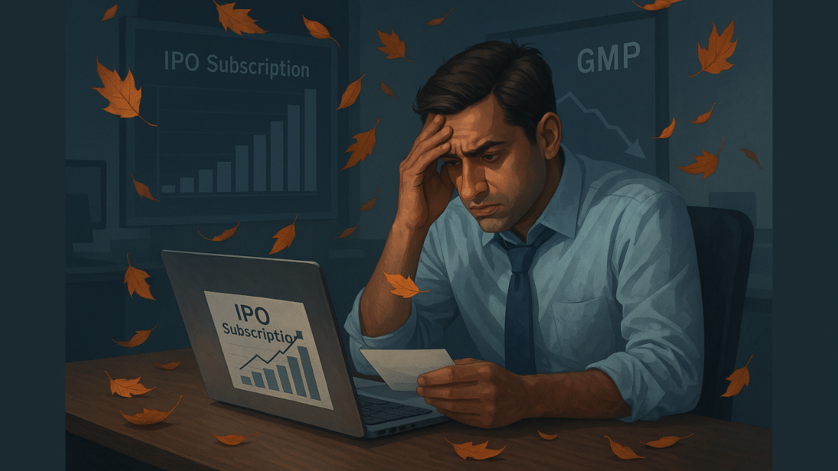 पतझड़ के पत्तों की तरह गिर रहा GMP, फिर भी इस IPO में रिटेल निवेशकों का भरोसा कायम; 28 जुलाई को बंद होगा इश्यू पतझड़ के पत्तों की तरह गिर रहा GMP, फिर भी इस IPO में रिटेल निवेशकों का भरोसा कायम; 28 जुलाई को बंद होगा इश्यू