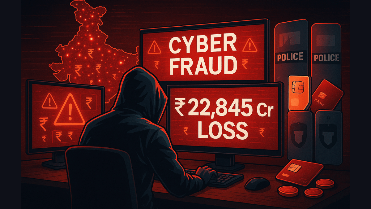 Alert! साइबर अपराधियों ने 1 साल में की ₹22,845 करोड़ की ठगी, 36 लाख से ज्यादा मामले दर्ज Alert! साइबर अपराधियों ने 1 साल में की ₹22,845 करोड़ की ठगी, 36 लाख से ज्यादा मामले दर्ज