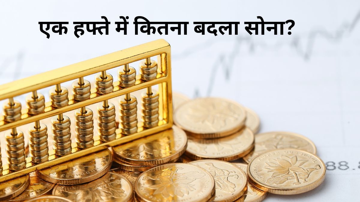 5 दिन में सोने ने कर दिया निवेशकों को कन्फ्यूज! कभी चढ़ा, कभी फिसला; जानें क्या रही वजहें 5 दिन में सोने ने कर दिया निवेशकों को कन्फ्यूज! कभी चढ़ा, कभी फिसला; जानें क्या रही वजहें