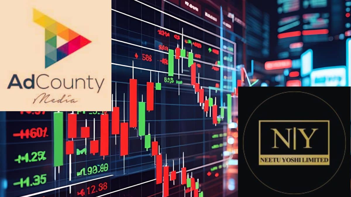 Neetu Yoshi और Adcounty Media IPO लिस्टिंग से निवेशक मालामाल, एक ने 53 तो दूसरे ने 40% दिया रिटर्न Neetu Yoshi और Adcounty Media IPO लिस्टिंग से निवेशक मालामाल, एक ने 53 तो दूसरे ने 40% दिया रिटर्न