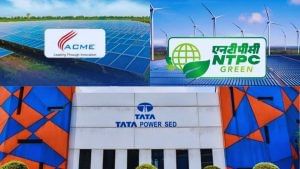 NTPC Green vs Tata Power vs ACME, जानें किसका ऑर्डर बुक दमदार, निवेश से पहले देख लें ये फंडामेंटल NTPC Green vs Tata Power vs ACME, जानें किसका ऑर्डर बुक दमदार, निवेश से पहले देख लें ये फंडामेंटल