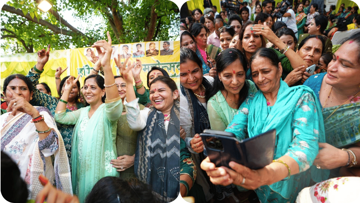 हरियाली तीज पर सुनीता केजरीवाल का भाजपा पर हमला, कहा- महिलाओं से किया वादा अब तक अधूरा