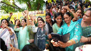 हरियाली तीज पर सुनीता केजरीवाल का भाजपा पर हमला, कहा- महिलाओं से किया वादा अब तक अधूरा
