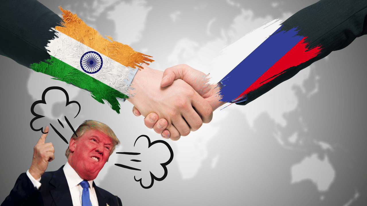 कितना व्यापार कर रहे भारत-रूस, जिससे बौखलाए हुए हैं ट्रंप, क्या टैरिफ सिर्फ बहाना और ब्रिक्स है निशाना? कितना व्यापार कर रहे भारत-रूस, जिससे बौखलाए हुए हैं ट्रंप, क्या टैरिफ सिर्फ बहाना और ब्रिक्स है निशाना?